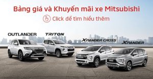 Bảng giá xe Mitsubishi tháng 05/2021