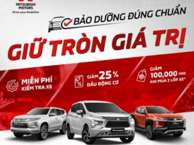 CHIẾN DỊCH CHĂM SÓC KHÁCH HÀNG DỊCH VỤ THÁNG 9/2023 TẠI MITSUBISHI PHÚ THỌ