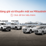 Bảng giá xe Mitsubishi tháng 04/2021